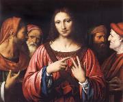 LUINI, Bernardino Christ among the Doctors Germany oil painting artist